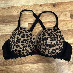 Torrid Leopard Print Push Up Bra Size 40C
